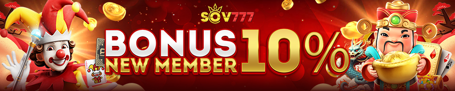 sov777 bonus new member